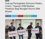 Dukung Peningkatan Ekonomi Pelaku Umkm, Yayasan AHM Berikan Pelatihan Bagi Bengkel Alumni SMk Binaan