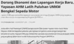 Dorong Ekonomi dan Lapangan Kerja Baru, Yayasan AHM Latih Puluhan UMKM Bengkel Sepeda Motor