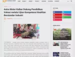Astra Motor Kalbar Dukung Pendidikan Vokasi melalui Ujian Kompetensi Keahlian Berstandar Industri