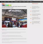 Usung Semangat Satu Hati, Booth AHM di Arena IMOS Diserbu Konsumen Loyal