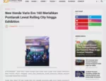New Honda Vario Evo 160 Meriahkan Pontianak Lewat Rolling City hingga Exhibition
