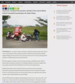 Layanan Jemput Konsumen, Honda Care Astra Motor Solusi Kendala Kendaraan di Jalan Raya