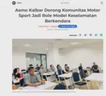 Asmo Kalbar Dorong Komunitas Motor Sport Jadi Role Model Keselamatan Berkendara
