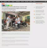 UMKM Bengkel Alumni SMK Binaan Yayasan AHM Terus Berkembang Berkat Program Astra Honda Youthpreneurship Program