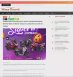 September Untung Promo Motor Honda Berlimpah Berikan Diskon Besar-besaran untuk Konsumen di Kalbar
