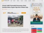 Honda CARE Permudah Konsumen Atasi Kendala Motor Kapan Saja dan di Mana Saja