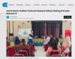 Astra Motor Kalbar Perkuat Edukasi Safety Riding di Kuala Mandor B