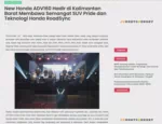 New Honda ADV160 Hadir di Kalimantan Barat Membawa Semangat SUV Pride dan Teknologi Honda RoadSync