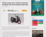 All New Honda Vario 125 Resmi Hadir, Kini Dilengkapi Tipe Street Bergaya Anak Muda