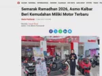 Semarak Ramadhan 2026, Asmo Kalbar Beri Kemudahan Miliki Motor Terbaru