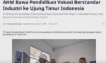 AHM Bawa Pendidikan Vokasi Berstandar Industri ke Ujung Timur Indonesia