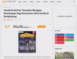 Honda EvoluZion Tawarkan Beragam Keuntungan bagi Konsumen Setia Honda di Bengkayang