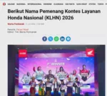 Berikut Nama Pemenang Kontes Layanan Honda Nasional (KLHN) 2026