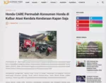Honda CARE Permudah Konsumen Honda di Kalbar Atasi Kendala Kendaraan Kapan Saja