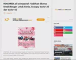 ROMANSA di Mempawah Hadirkan Skema Kredit Ringan untuk Genio, Scoopy, Vario125 dan Vario160