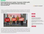 Dukung Ekonomi Lokal, Yayasan AHM Latih dan Dampingi UMKM Binaan Menuju Kemandirian