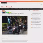 Talkshow Modifikasi hingga Night Ride Warnai Kemeriahan Vario Street Nation Kalbar