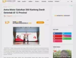 Astra Motor Salurkan 560 Kantong Darah Serentak di 12 Provinsi