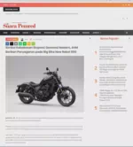 Simbol Kebebasan Ekspresi Generasi Modern, AHM Berikan Penyegaran pada Big Bike New Rebel 1100