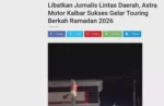 Libatkan Jurnalis Lintas Daerah, Astra Motor Kalbar Sukses Gelar Touring Berkah Ramadan 2026