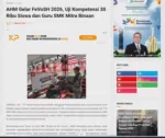 AHM Gelar FeVoSH 2026, Uji Kompetensi 30 Ribu Siswa dan Guru SMK Mitra Binaan
