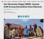 Dari Ekowisata hingga UMKM, Yayasan AHM Dorong Kemandirian Desa Balerante