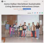 Asmo Kalbar Meriahkan Sustainable Living Bersama Mahasiswa Untan