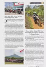 Asmo Kalbar Gelar CRF Fun Adeventure Bersama Komunitas Trabasan Sintang