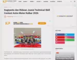 Sugiyanto dan Ridwan Juarai Technical Skill Contest Astra Motor Kalbar 2026