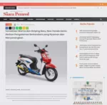 Kombinasi Warna dan Striping Baru, New Honda Genio Berikan Pengalaman Berkendara yang Nyaman dan Menyenangkan