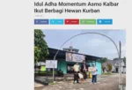 Idul Adha Momentum Asmo Kalbar Ikut Berbagi Hewan Kurban