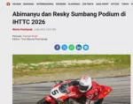 Abimanyu dan Resky Sumbang Podium di IHTTC 2026