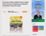 Astra Motor Kalbar Hadirkan Promo Sejiwa Untuk Konsumen Singkawang, Ringankan Kredit Motor Honda di Januari