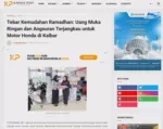 Tebar Kemudahan Ramadhan: Uang Muka Ringan dan Angsuran Terjangkau untuk Motor Honda di Kalbar