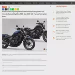 Konsumen Loyal Apresaisi Pembaharuan pada Duo Honda Rebel, Big Bike 500 dan 1100 CC Punya Tampilan Baru