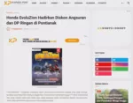 Honda EvoluZion Hadirkan Diskon Angsuran dan DP Ringan di Pontianak