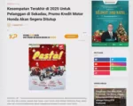 Kesempatan Terakhir di 2025 Untuk Pelanggan di Sekadau, Promo Kredit Motor Honda Akan Segera Ditutup