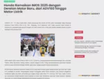 Honda Ramaikan IMOS 2025 dengan Deretan Motor Baru, dari ADV160 hingga Motor Listrik