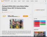 Peringati HPSN 2026, Astra Motor Kalbar Edukasi Siswa SDIT Al Karima Kelola Sampah