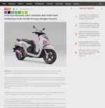 Unik dan Menarik, Edisi Terbatas dari AHM Hasil Kolaborasi Unik Honda Scoopy dengan Kuromi