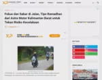 Fokus dan Sabar di Jalan, Tips Ramadhan dari Astra Motor Kalimantan Barat untuk Tekan Risiko Kecelakaan