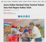 Asmo Kalbar Kembali Gelar Festival Vokasi Satu Hati Region Kalbar 2026
