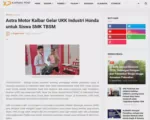 Astra Motor Kalbar Gelar UKK Industri Honda untuk Siswa SMK TBSM