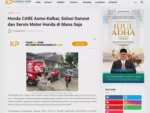 Honda CARE Asmo Kalbar, Solusi Darurat dan Servis Motor Honda di Mana Saja