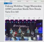Dukung Mobilitas Tinggi Masyarakat, AHM Luncurkan Skutik New Honda Vario Evo 160
