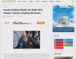 Honda Fasilitasi Mudik dan Balik 2026 dengan Layanan Lengkap dan Aman