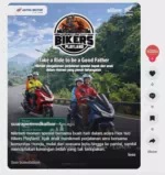 Nikmati momen spesial bersama buah hati dalam acara Flex 160 Bikers Playland. Ajak anak menikmati perjalanan seru bersama komunitas Honda, mulai dari suasana kota hingga ke pantai, sambil menciptakan