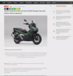 AHM Perbaharui New Honda ADV160 dengan Banyak Pilihan Warna Menarik