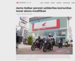 Asmo Kalbar pererat solidaritas komunitas lewat skena modifikasi