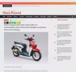 Makin Bergaya Retro dan Fashionable, Ini Penampakam New Honda Genio dengan Kombinasi Warna dan Striping
